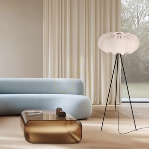Béžová stojacia lampa CAFEE' E27 40W CANDELLUX 51-42040 small 1
