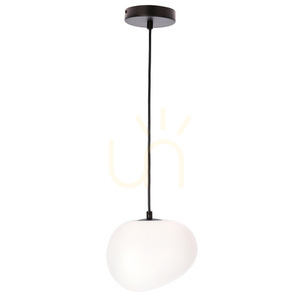 Závesná lampa STONES biela čierna E27 40W CANDELLUX 31-35127 small 0