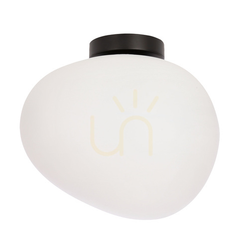 Skontrolujte Stropná lampa STONES biela čierna E27 40W CANDELLUX 13-35189