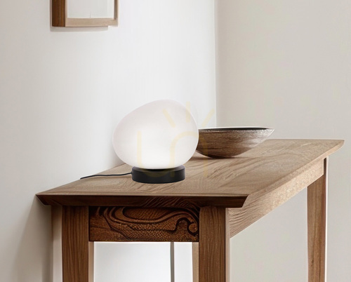Skontrolujte Stolová lampa Candellux STONES 41-35219, tienidlo Ø 20 cm, bielo-čierna, E27 40 W