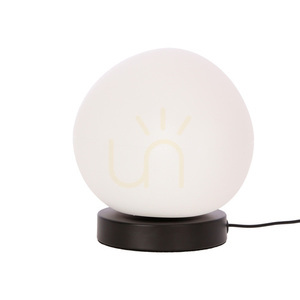 Stolová lampa Candellux STONES 41-35219, tienidlo Ø 20 cm, bielo-čierna, E27 40 W small 0