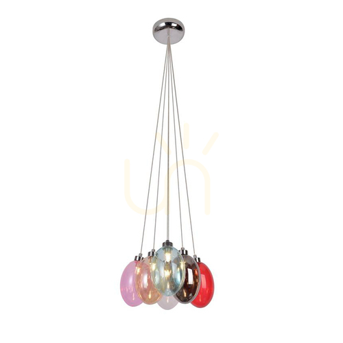 Skontrolujte Závesná lampa LUKKA multicolor G9 6x10W CANDELLUX 50106168