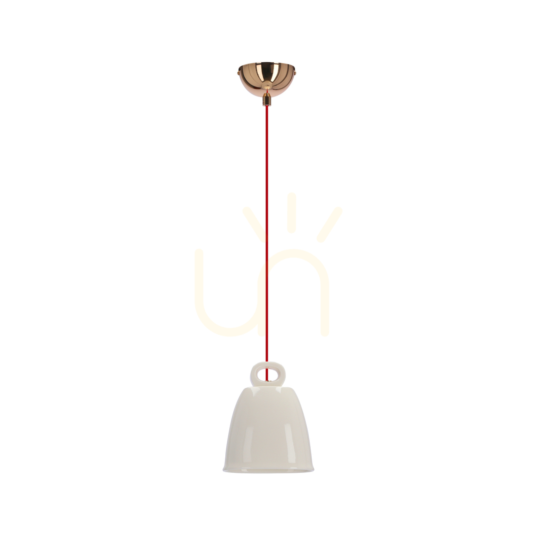 SEWILLA lampă suspendată albă E27 40W CANDELLUX 50101143