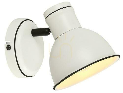 Skontrolujte Nástenná lampa ZUMBA biela čierna E14 40W CANDELLUX 91-72115