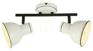 Stropná lampa ZUMBA biela čierna E14 2x40W CANDELLUX 92-72139 small 0