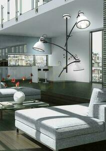Závesné svietidlo Candellux Zumba 33-72061 bielo-čierne 3×E27 small 2