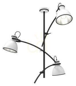 Závesné svietidlo Candellux Zumba 33-72061 bielo-čierne 3×E27 small 0