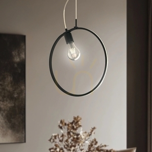 SKIROS čierna závesná LED lampa 60+12W CANDELLUX A0024-321 small 2