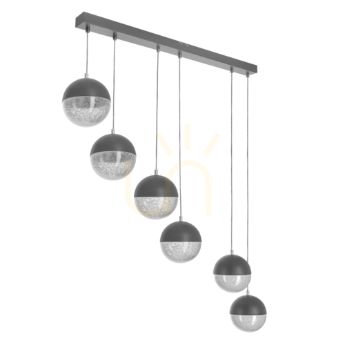 Skontrolujte FURNI sivá LED 30W závesná lampa CANDELLUX A0031-360
