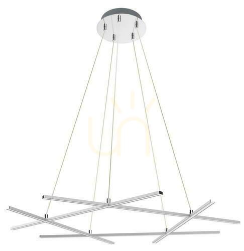 Skontrolujte ANDROS strieborná LED 50W závesná lampa CANDELLUX A0020-350