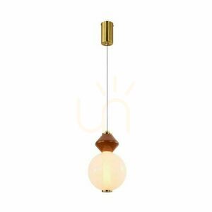 FLORES hnedá LED 7W závesná lampa CANDELLUX 31-50625 small 0
