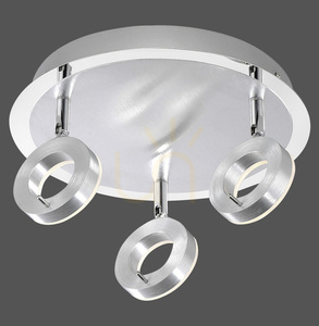 SILEDA plafond 6788-96 Silver 3xLED small 0