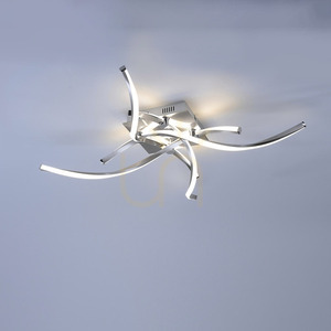 POLINA Plafond 9144-55 Silver 4xLED small 4