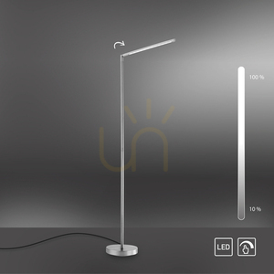 DAWDA Stojacia lampa 11012-55 Silver 1xLED small 10