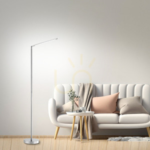 DAWDA Stojacia lampa 11012-55 Silver 1xLED small 2