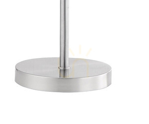 DAWDA Stojacia lampa 11012-55 Silver 1xLED small 9