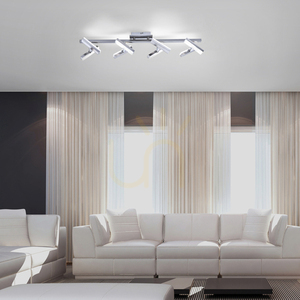RICO Plafond 11278-55 Silver 8xLED small 2
