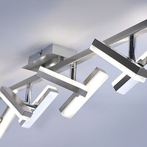 RICO Plafond 11278-55 Silver 8xLED small 8
