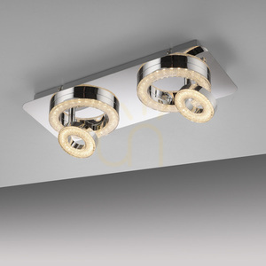 TIM Plafond 14521-17 Chrome 4xLED small 10