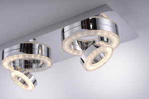 TIM Plafond 14521-17 Chrome 4xLED small 11