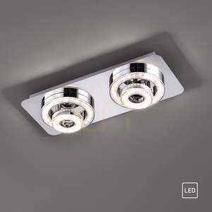 TIM Plafond 14521-17 Chrome 4xLED small 13