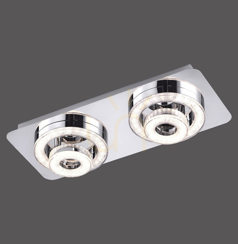 Skontrolujte TIM Plafond 14521-17 Chrome 4xLED