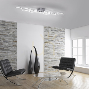 WAVE Plafond 15167-55 Silver 3xLED small 2
