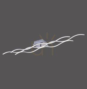 WAVE Plafond 15167-55 Silver 3xLED small 0