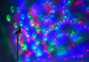 DISCO Záhradná lampa 19035-18 čierna 1xLED small 10