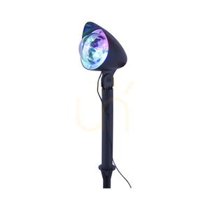 DISCO Záhradná lampa 19035-18 čierna 1xLED small 9