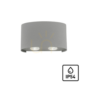Nástenné svietidlo CARLO 9487-21 Silver 4xLED small 1