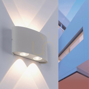 Nástenné svietidlo CARLO 9487-21 Silver 4xLED small 14