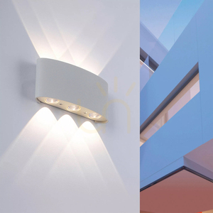 Strieborné LED nástenné svietidlo CARLO 9488-21 6×LED small 10