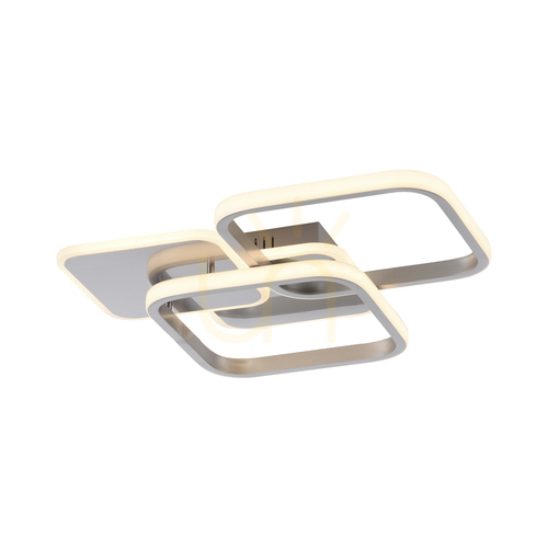 Skontrolujte SEVENT Plafond 14117-55 Silver 1xLED