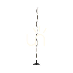 Stojacia lampa WAVE 15168-18 Black 1xLED small 10