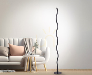 Stojacia lampa WAVE 15168-18 Black 1xLED small 8