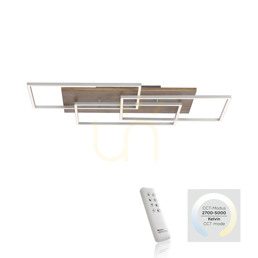 vyhliadka Plafón PALMA 8330-79 Drevo 3xLED Plafón PALMA 8330-79 Drevo 3xLED