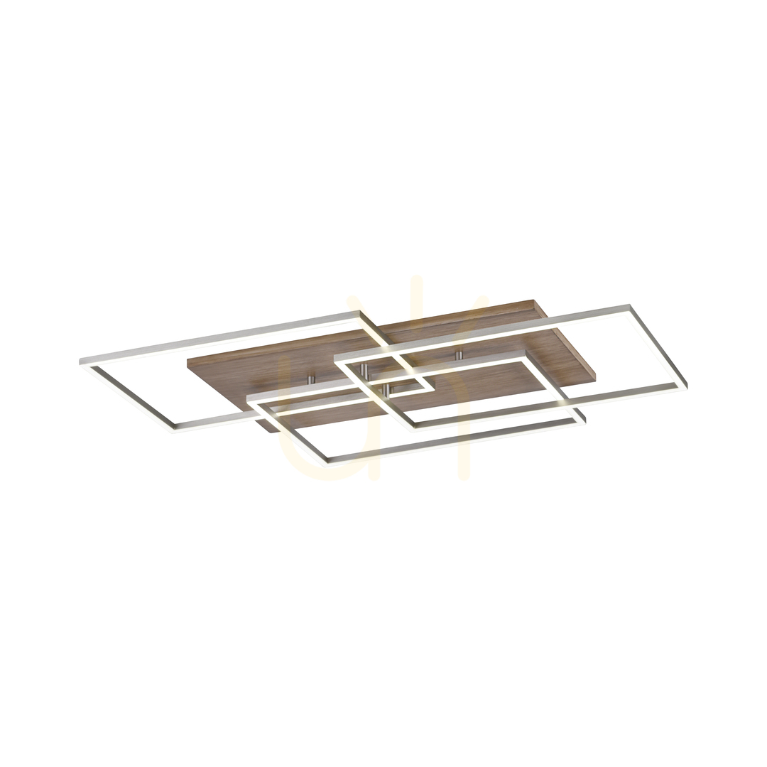 vyhliadka Plafón PALMA 8330-79 Drevo 3xLED Plafón PALMA 8330-79 Drevo 3xLED