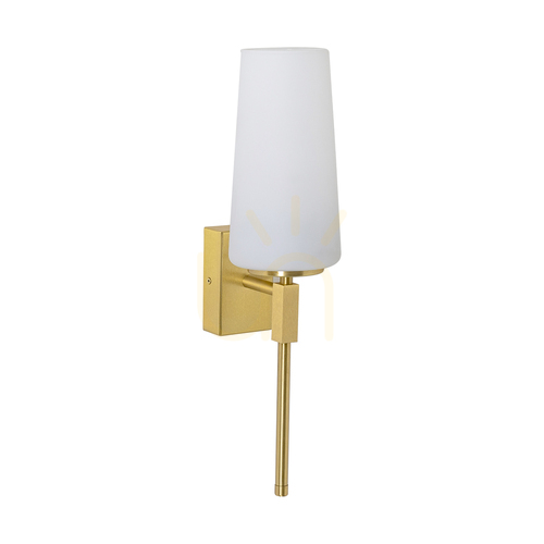 Skontrolujte Nástenné svietidlo VINCENZA 1245 Brass 1xLED