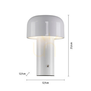 Stolová lampa AGNES 19190-16 biela 1xLED small 8