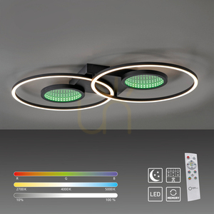 Plafond TUNEL 15160-18 Black 4xLED small 11