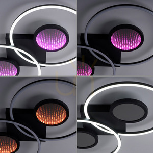 Plafond TUNEL 15160-18 Black 4xLED small 12