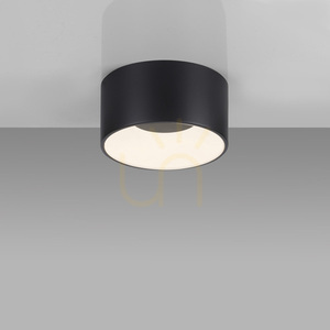 TANIKA Plafond 14325-18 Black 1xLED small 5