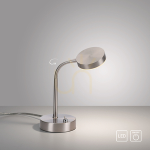 Stolná lampa HENSKEN 14419-55 Silver 1xLED small 10
