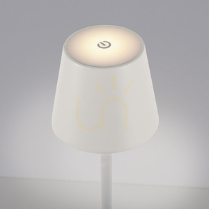 Záhradná lampa EURIA 19252-16 biela 1xLED small 8
