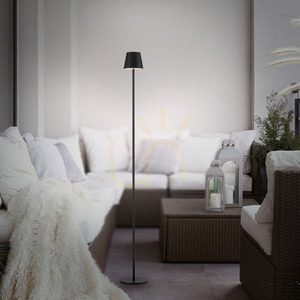 Záhradná lampa EURIA 19252-18 čierna 1xLED small 9