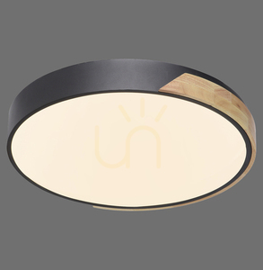 Q-BILA Plafond 6071-18 Black 1xLED small 0