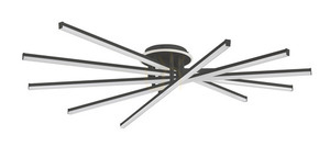 Plafón LUNARA MS203650 Black 1xLED small 0