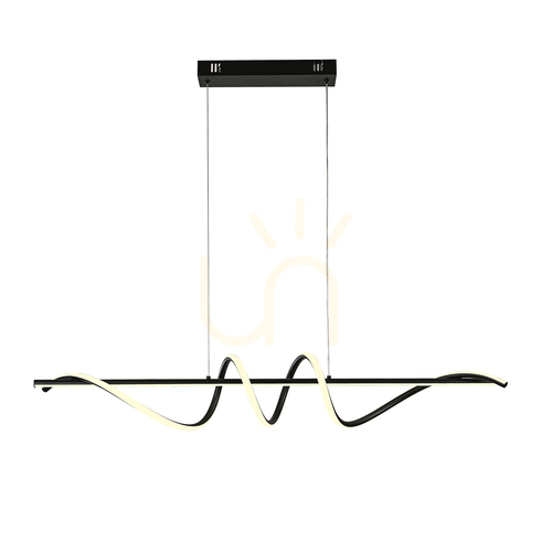 Skontrolujte Závesné LED svietidlo Italux Bastelo čierne PND-24154-BK