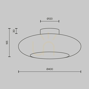 Stropné LED svietidlo Maytoni Aros MOD507CL-L12GRK sivé 12 W 40 cm small 7